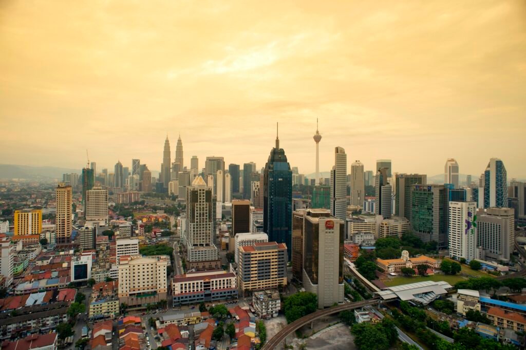 Malaysia skyline cityscape