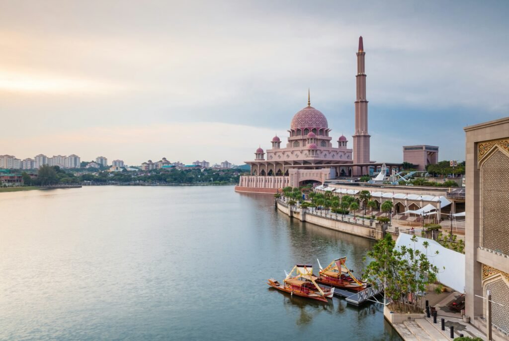 Pink Mosque in Putrajaya, Malaysia